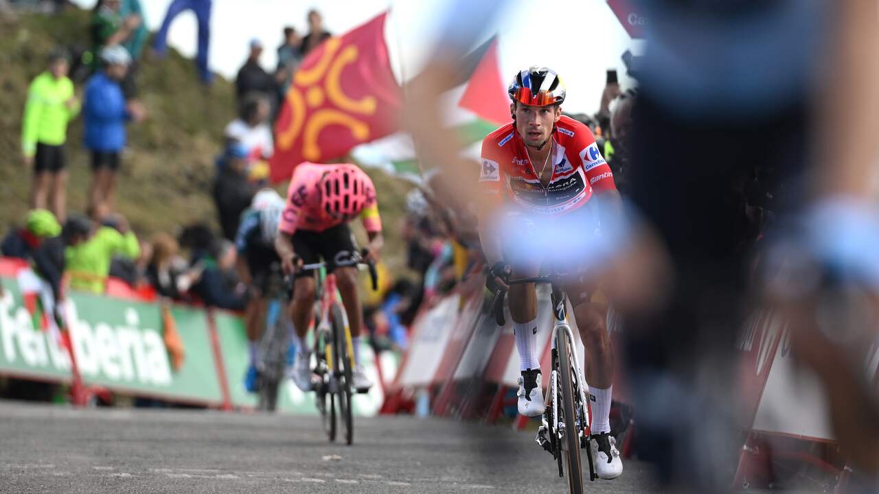 Beeld uit video: Bekijk het sterke optreden van Roglic in de koninginnenrit van de Vuelta