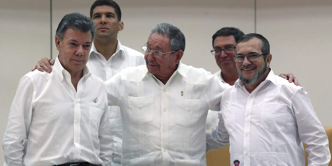 Colombia naar Internationaal Strafhof voor uitleg akkoord met FARC