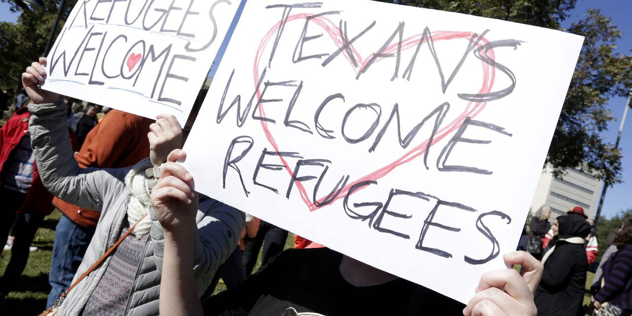 Texas mag Syrische vluchtelingen niet weigeren