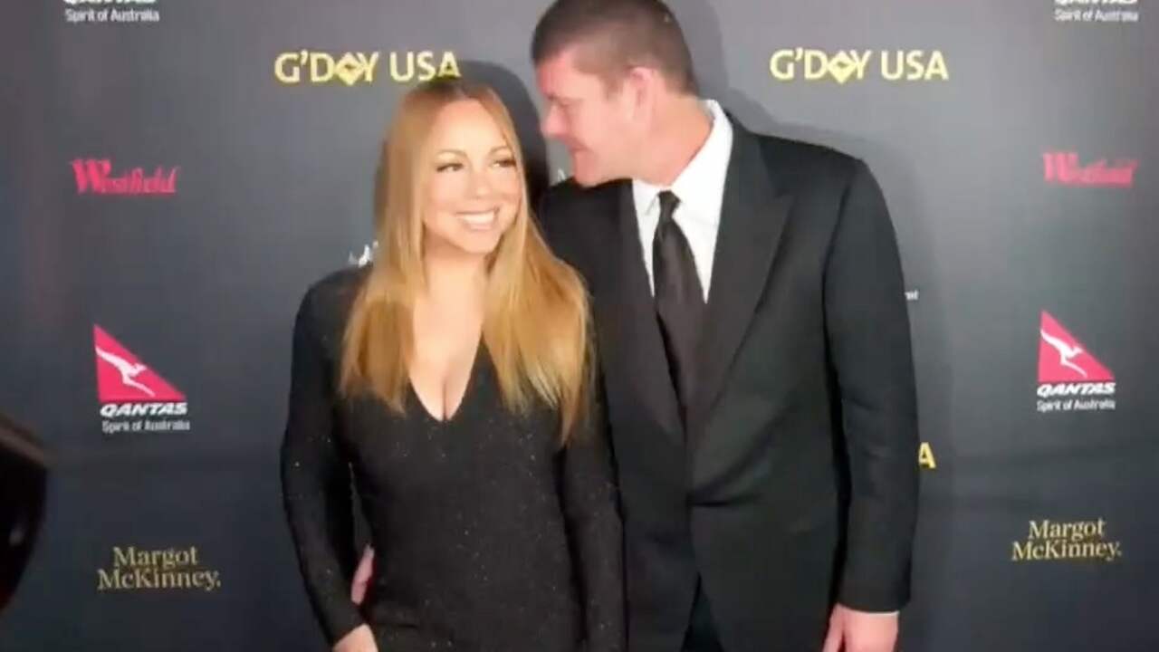 Mariah Carey toont verlovingsring