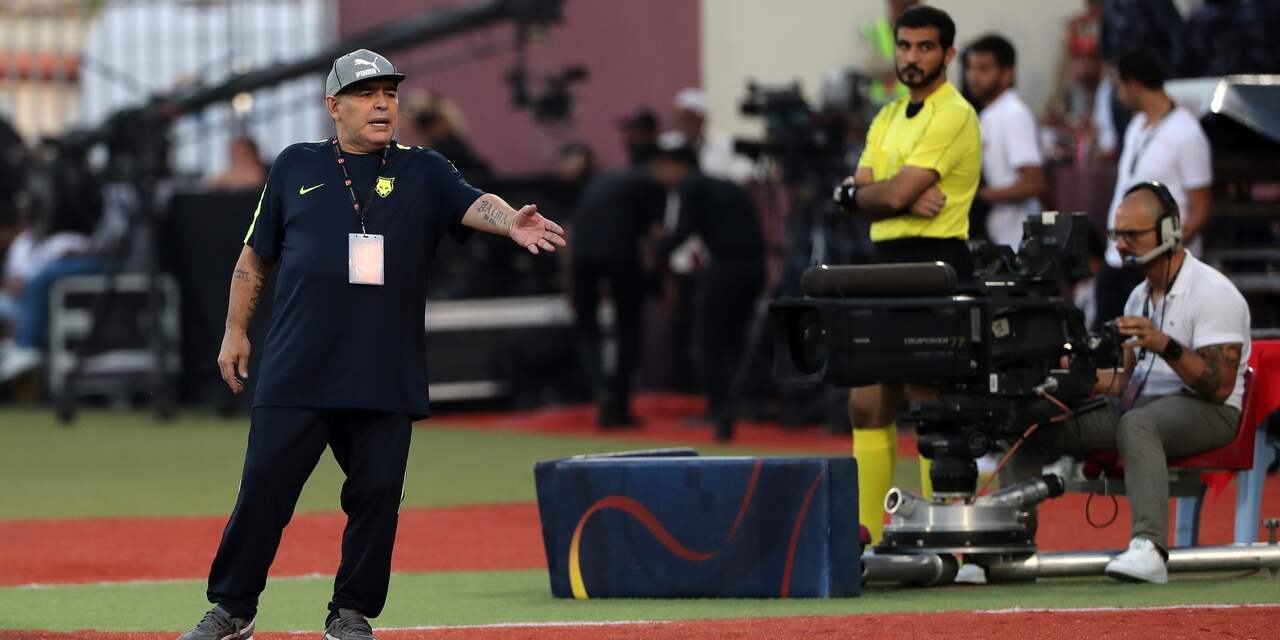 Maradona vertrekt bij Fujairah na mislopen directe promotie
