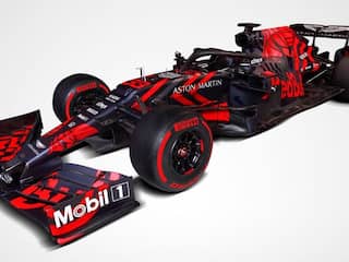 Red Bull toont zeer slanke nieuwe auto met Honda-motor van Verstappen