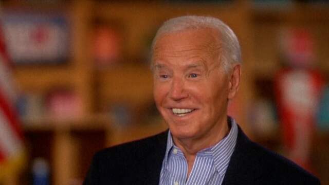 Biden legt uit waarom hij stamelde tijdens het debat met Trump