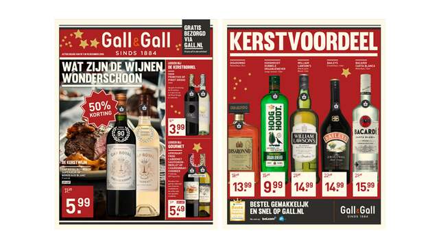 Bekijk hier de folder van Gall & Gall