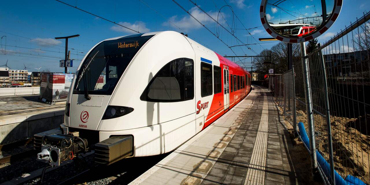 Nieuwe proef met zelfrijdende trein tussen Groningen en Buitenpost