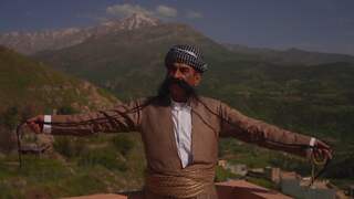 Koerdische man claimt langste snor van Irak te hebben