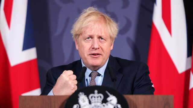 Zelfs politieke leiders zoals de Britse premier Boris Johnson lieten zich uit tegen de Super League.