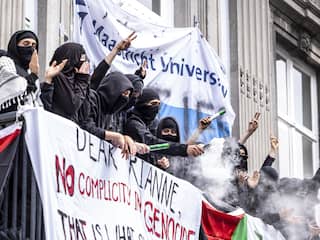 Radboud Universiteit doet aangifte van vernielingen bij pro-Palestijnse protesten