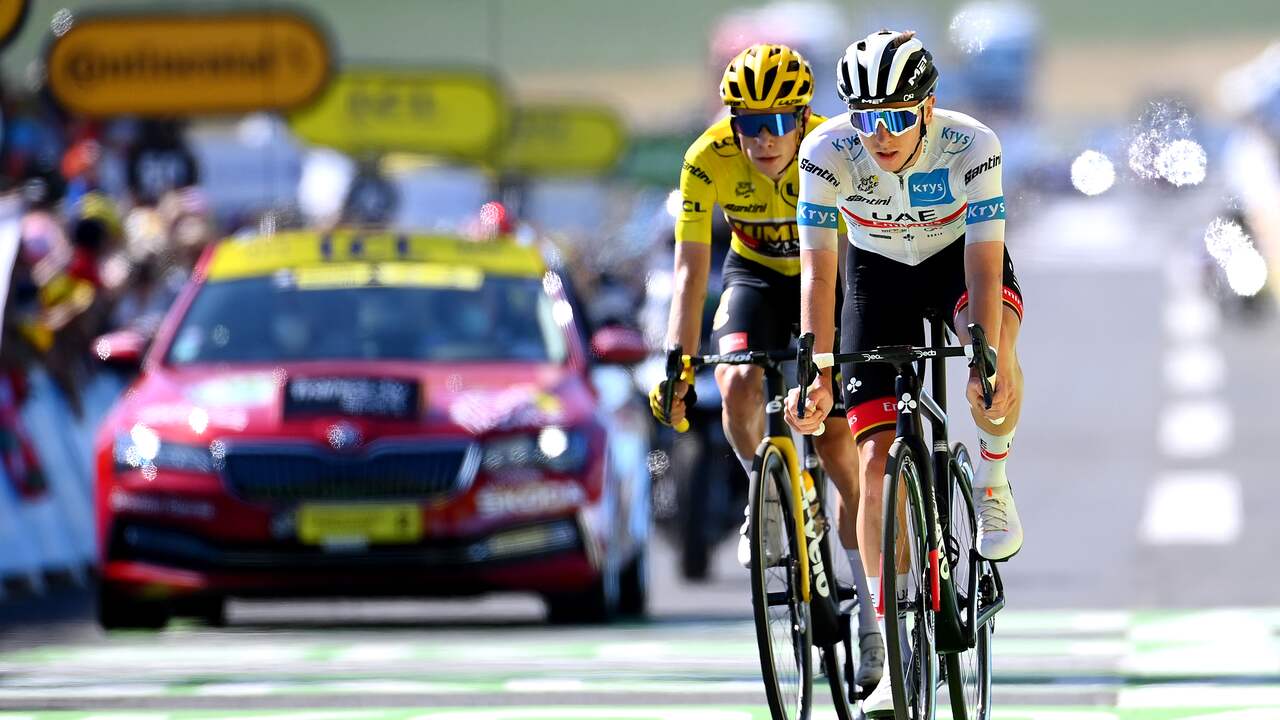 Jonas Vingegaard kan in zijn strijd met Tadej Pogacar om de eindzege in de Tour niet langer rekenen op Primoz Roglic.