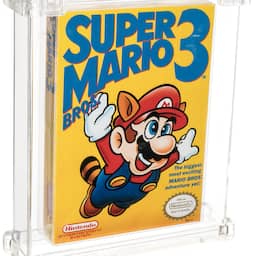Zeldzame Super Mario-game verkocht voor ruim 130.000 euro