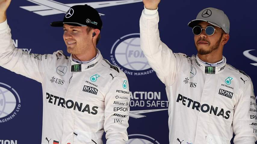 Nico Rosberg, Lewis Hamilton