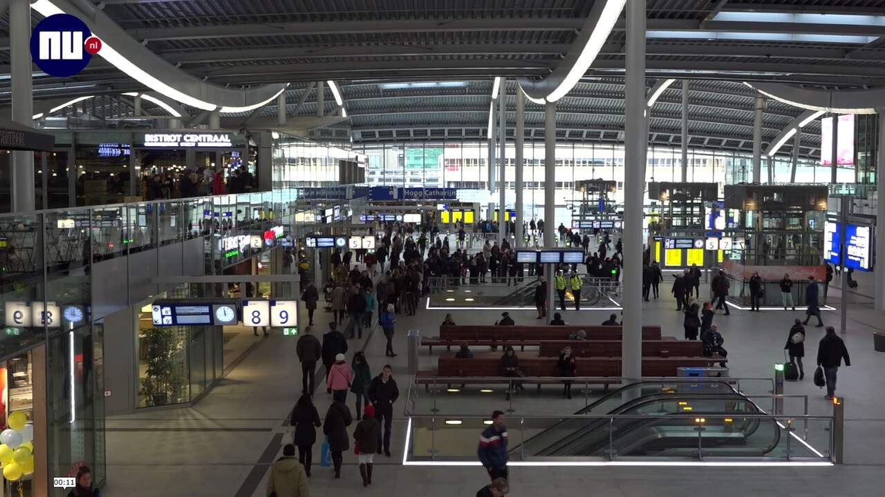 Beeld uit video: Dit is het nieuwe station Utrecht Centraal na jarenlange verbouwing 
