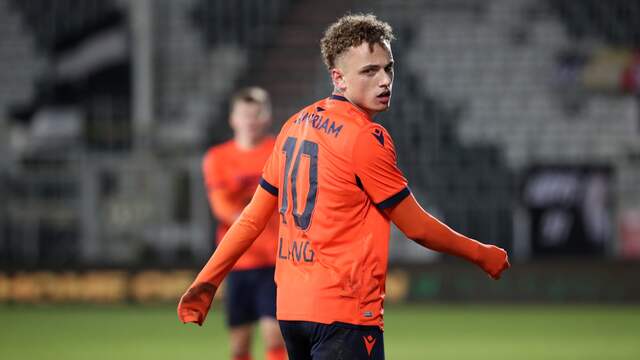 Noa Lang is een van de Jong Oranje-spelers die het best in vorm is.