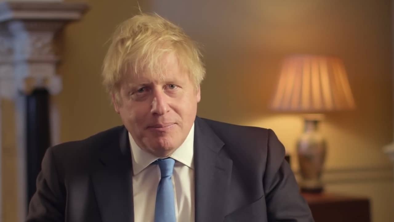 Beeld uit video: Boris Johnson: 'Nieuw hoofdstuk in Britse geschiedenis'