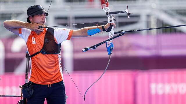 Steve Wijler verloor ook in de achtste finales.