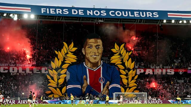 Bijzonder eerbetoon voor Mbappé bij laatste thuiswedstrijd voor PSG