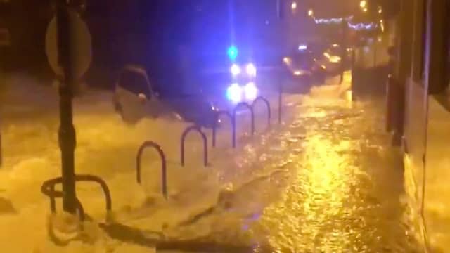 Compilatie: Storm raast over Europa