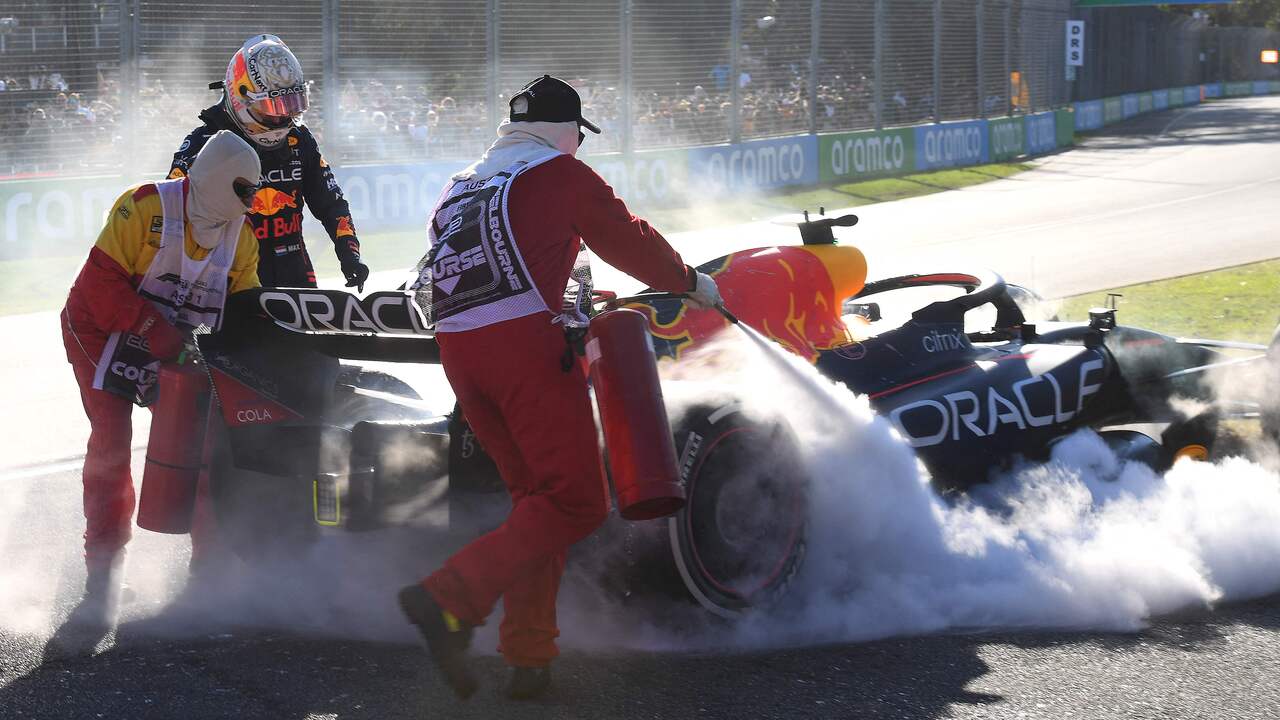 Max Verstappen viel dit jaar uit in Australië.