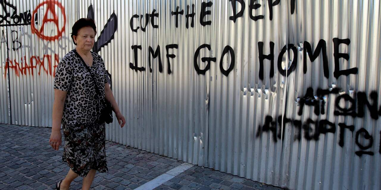 Dit gebeurt er nu Griekenland het IMF niet op tijd heeft betaald
