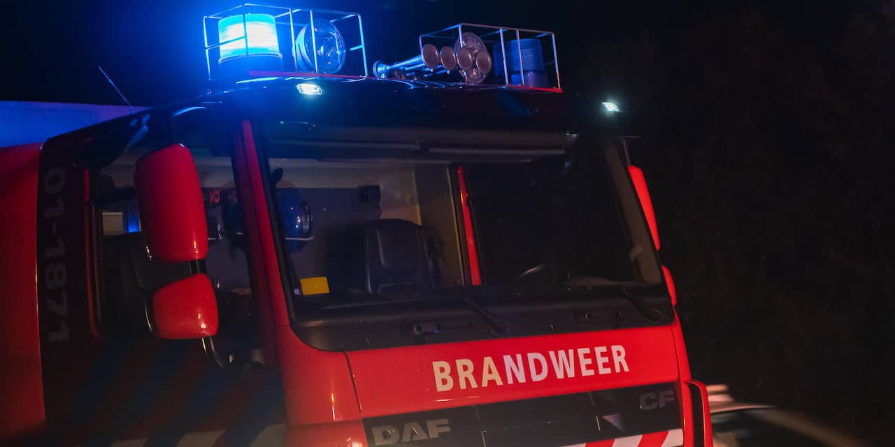 Scooter in vlammen opgegaan op Van Ruysbroekstraat