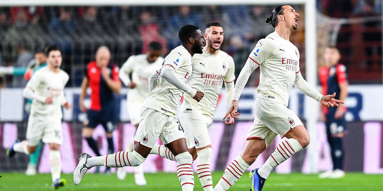 Milan loopt mede door goal Ibrahimovic in op Napoli, Real blijft winnen