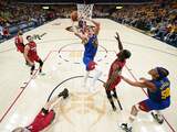 Denver Nuggets deelt in jacht op historische NBA-titel eerste tik uit in finale