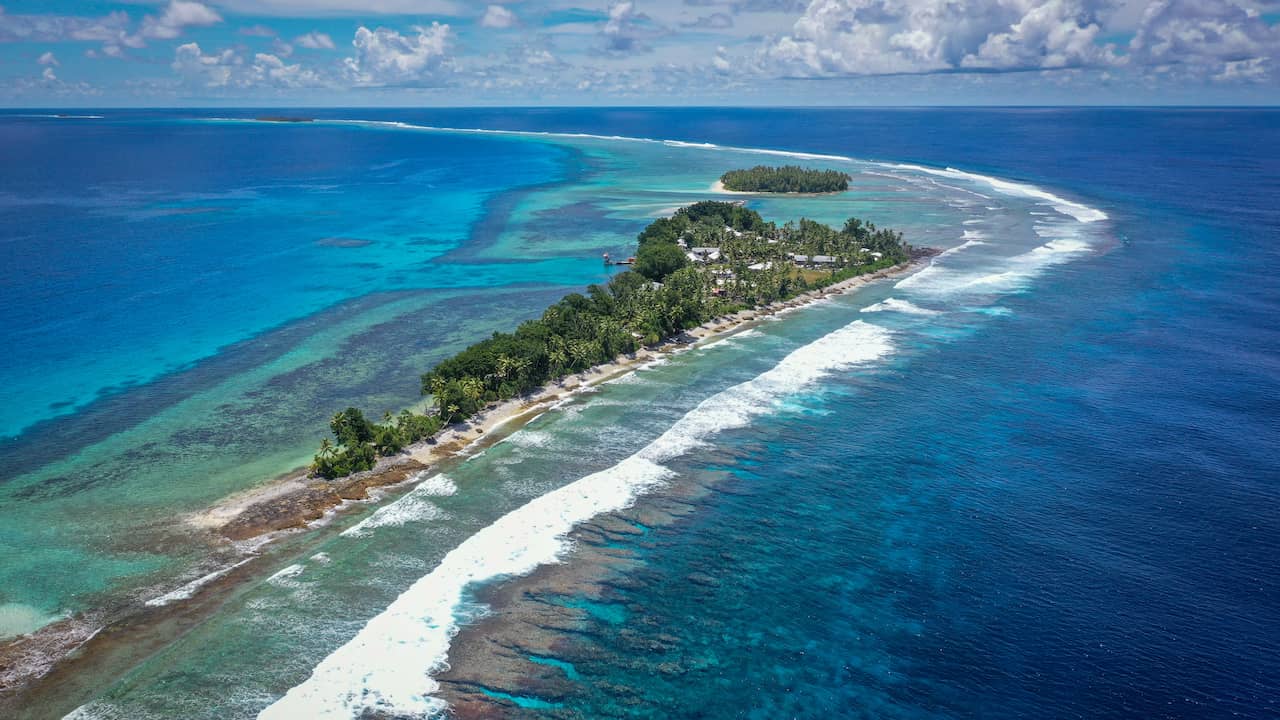I residenti dell’arcipelago di Tuvalu, in via di estinzione, ricevono “asilo climatico” in Australia |  clima