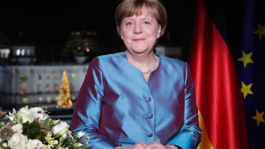 Merkel houdt nieuwjaarstoespraak