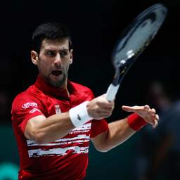 Djokovic strandt met Servië in Davis Cup na drie gemiste matchpoints