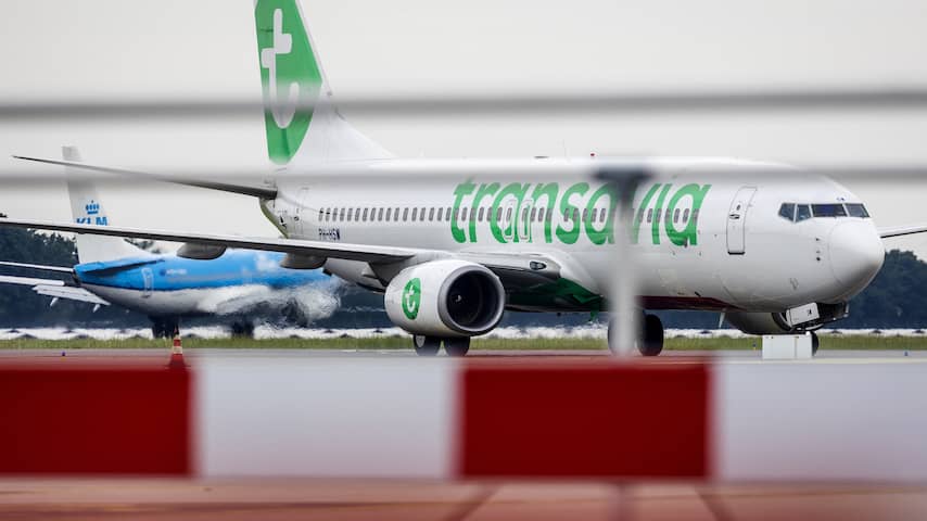 Transavia op Rotterdam The Hague Airport