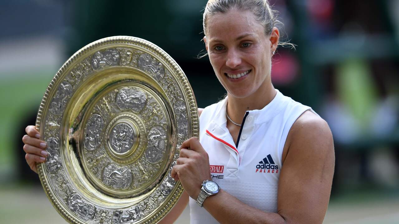 Emotionele Kerber ziet droom uitkomen met eerste Wimbledon-titel Tennis NU.nl foto