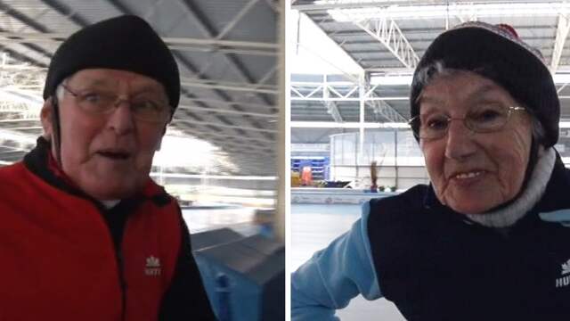 Jan (85) en Ada (79) uit Bovenkarspel schaatsen nog elke week | NU - Het laatste nieuws het ...