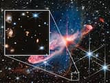Mysterieus 'vraagteken' in de ruimte is mogelijk botsing tussen sterrenstelsels