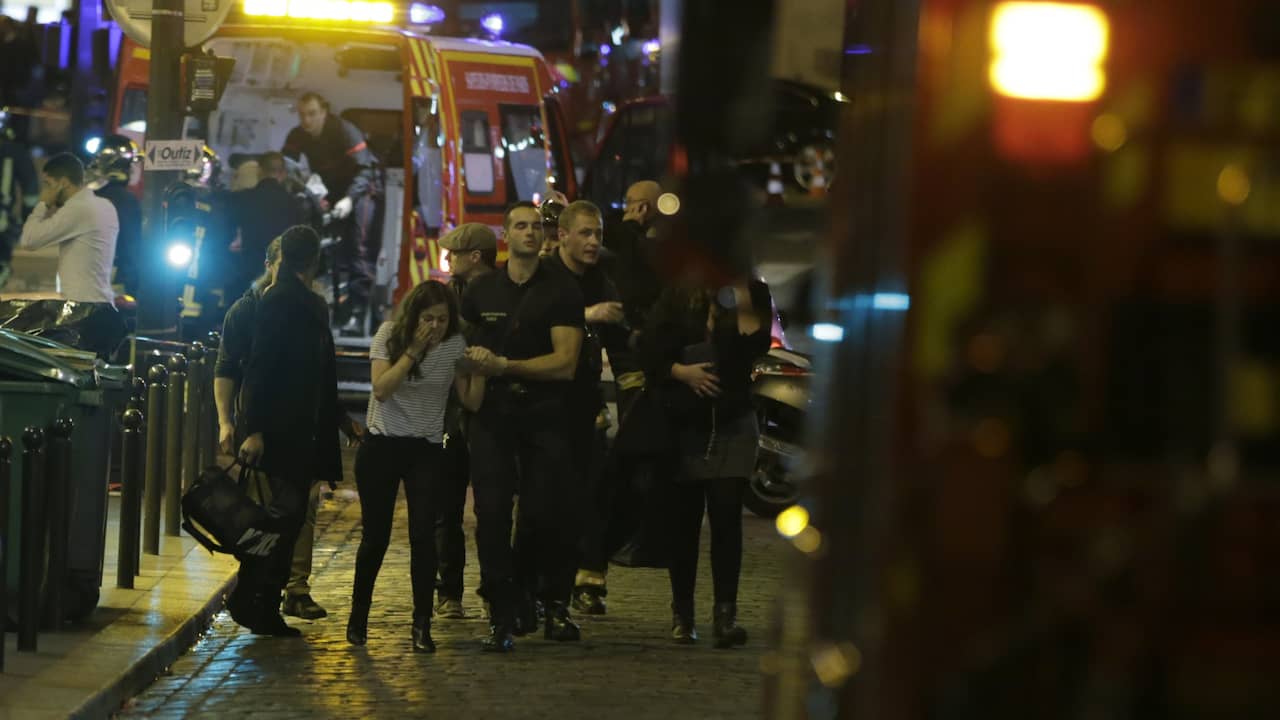 Beelden steeg bij Bataclan tijdens aanslagen