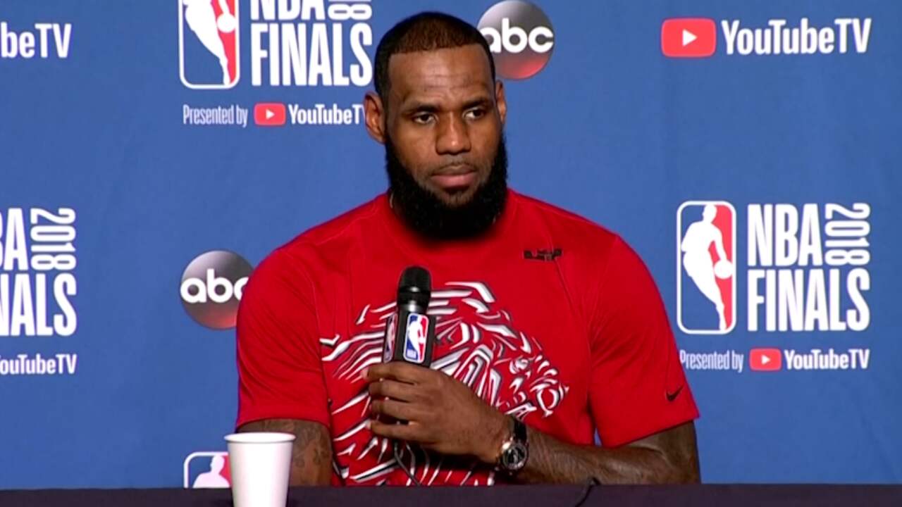 LeBron James: 'Niemand zit te wachten op uitnodiging Trump'