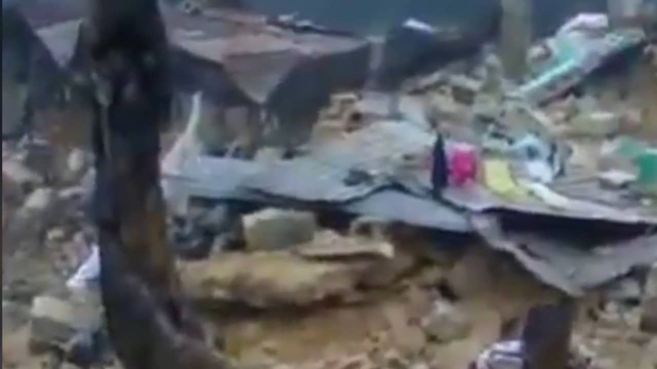Zware aardbeving laat ravage achter op Haïti