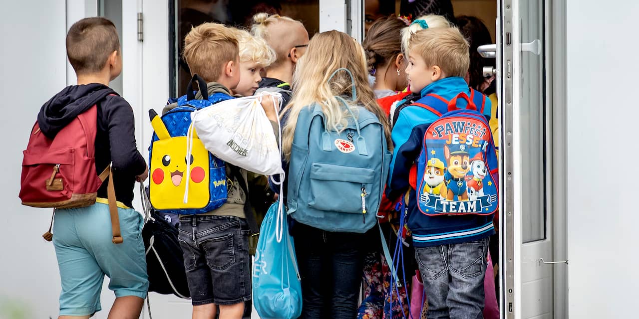 Aantal besmettingen neemt het hardst toe onder kinderen met basisschoolleeftijd