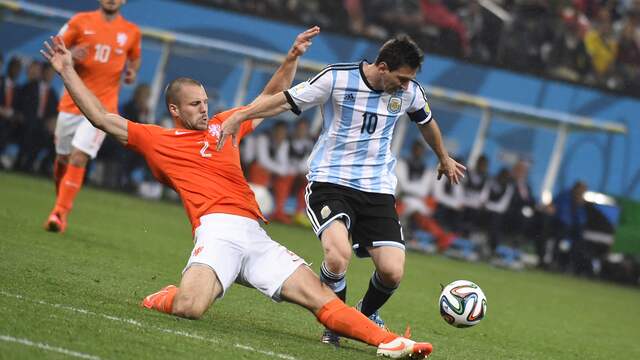 Op het WK van 2014 speelde Vlaar met Oranje in de halve finale tegen het Argentinië van Lionel Messi. Nederland werd uitgeschakeld, mede door een gemiste strafschop van Vlaar.