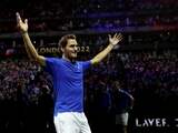 De mooiste foto's van de allerlaatste wedstrijd van Federer