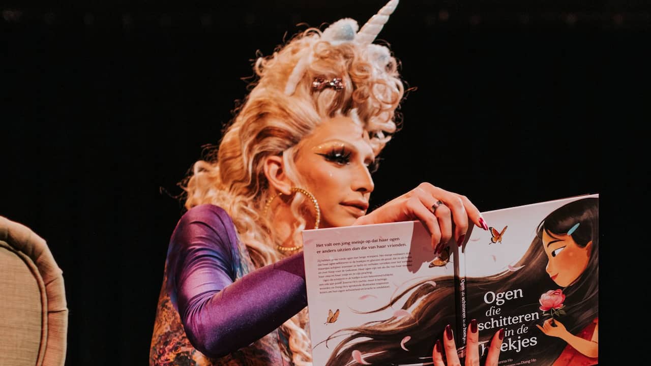 “Drag Queen Reading to Children Sparks Controversy and Threats in Rotterdam”