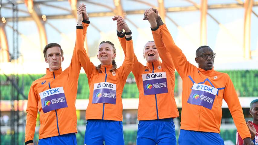 Nederland Evenaart Record Van Vier Medailles Op WK Atletiek: 'De ...