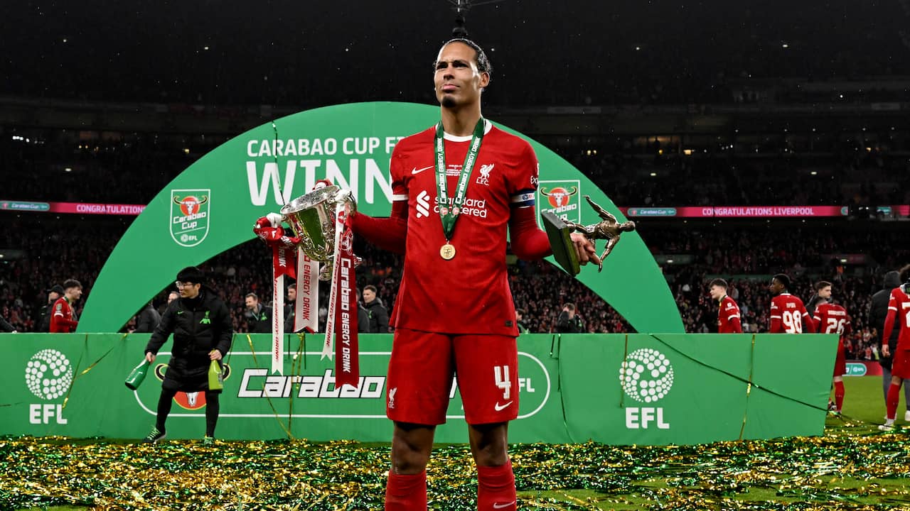 Van Dijk ecstatic after first prize as Liverpool captain: ‘Proud of the talents’ |  Football