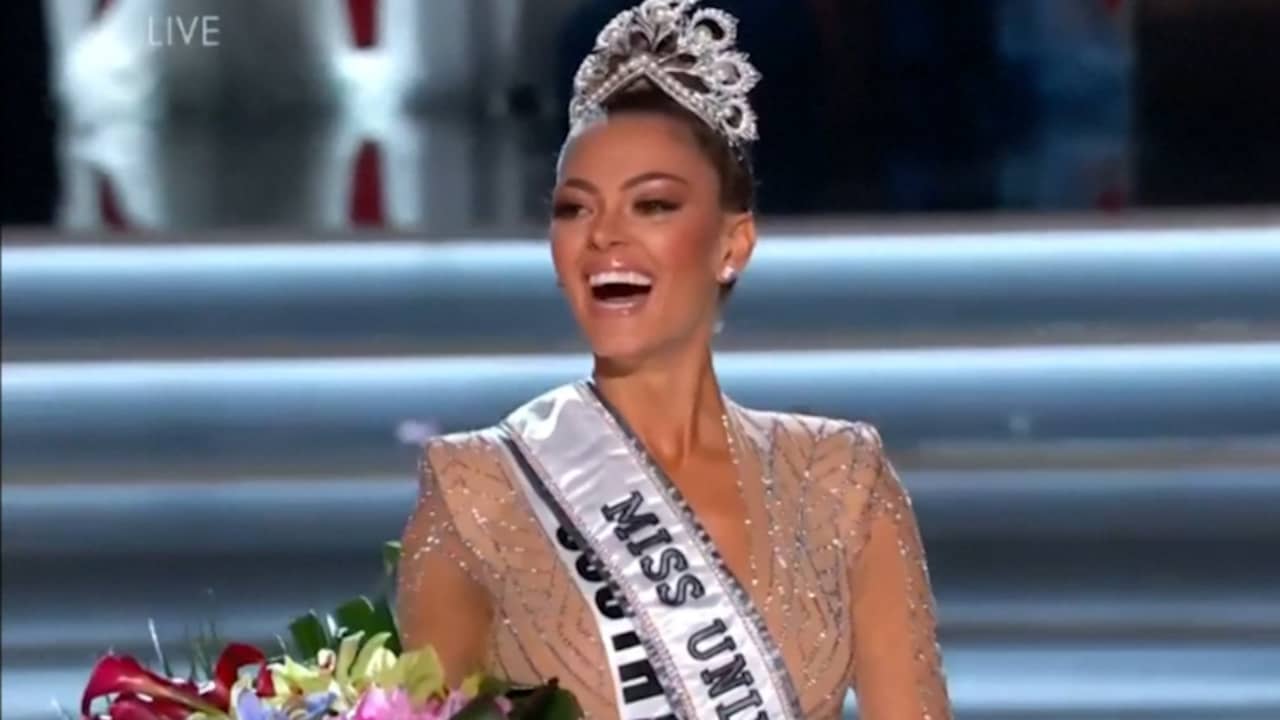 Beeld uit video: Winnares Miss Universe bekendgemaakt in Las Vegas