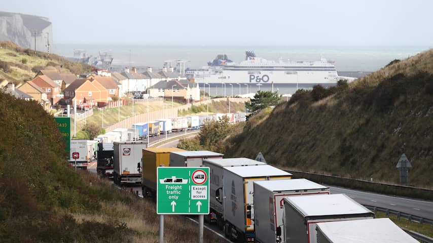dover brexit file vrachtwagens