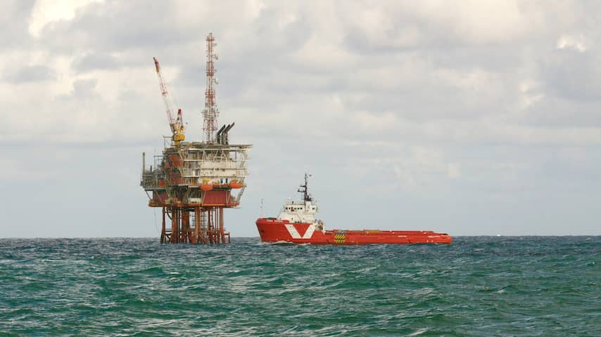 Gaswinning offshore Noordzee