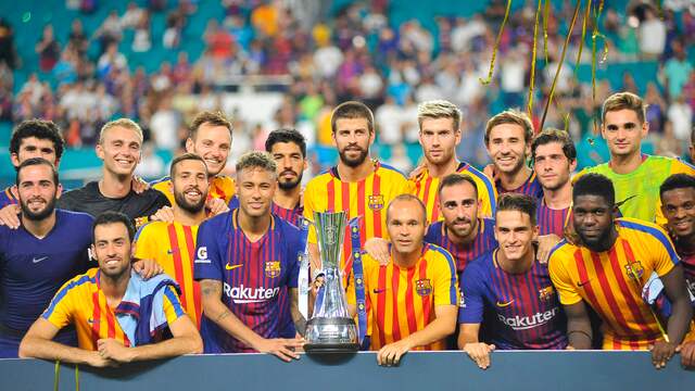 Barcelona won 'El Clasico Miami'