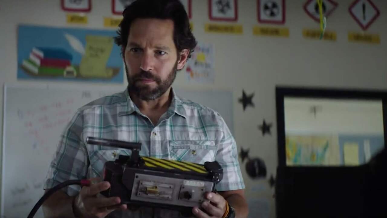 Paul Rudd speelt leraar in nieuwe Ghostbusters-film