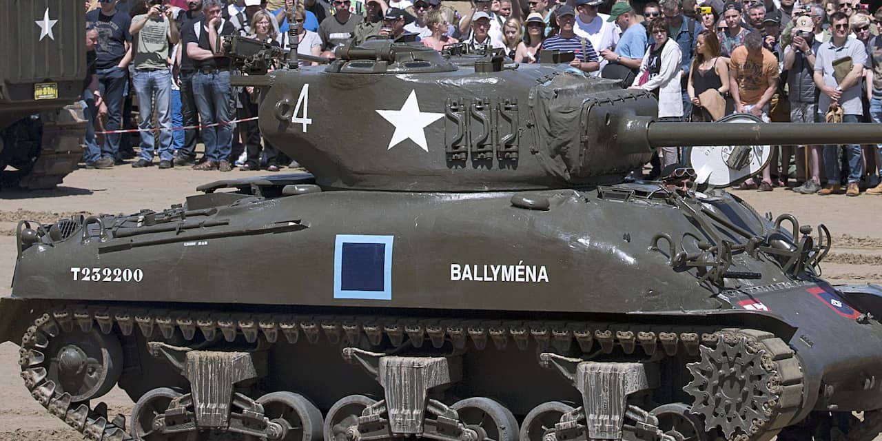 Shermantank uit Tweede Wereldoorlog gevonden in Drenthe