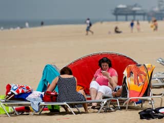 'Echt strandweer laat nog zeker twee weken op zich wachten'