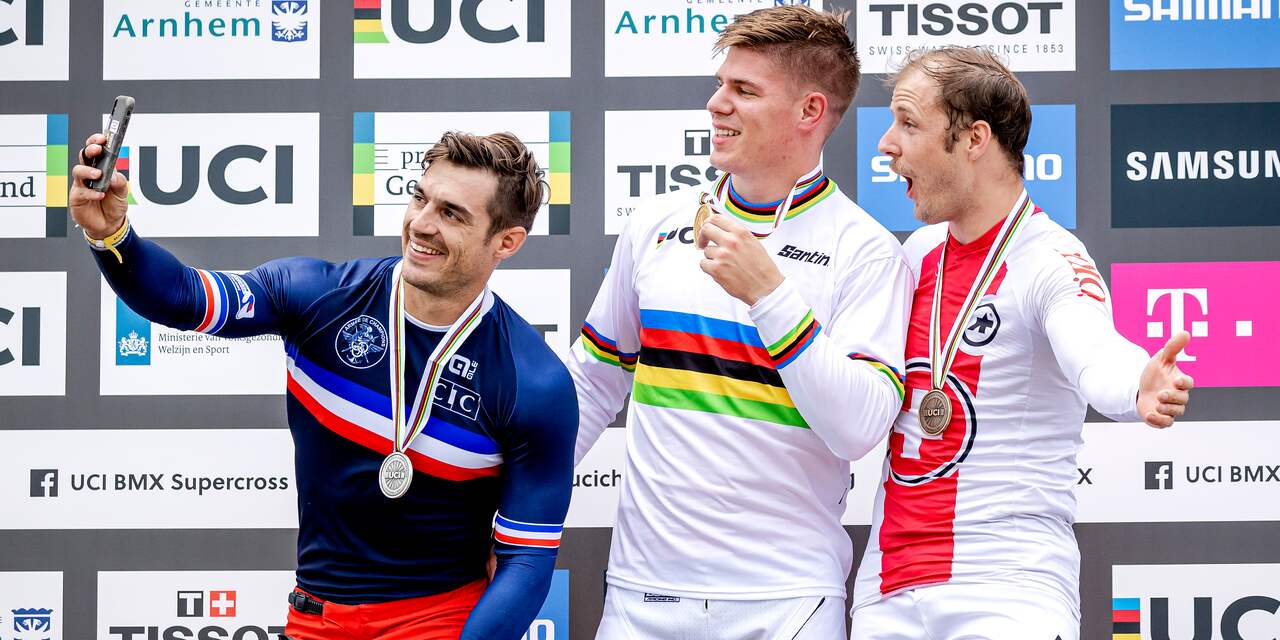 BMX'er Kimmann rijdt drie weken na olympisch goud ook naar wereldtitel